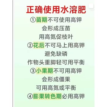 有没有能代替化肥复合肥的水溶肥？